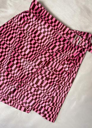 Розовая юбка мини missguided3 фото