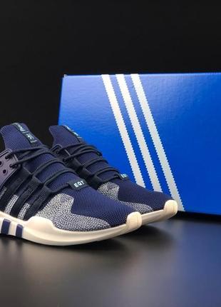 Демисезонные синие кроссовки adidas eqt сині чоловічі кросівки adidas eqt