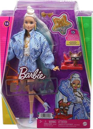 Лялька barbie extra 16 platinum blonde hair1 фото