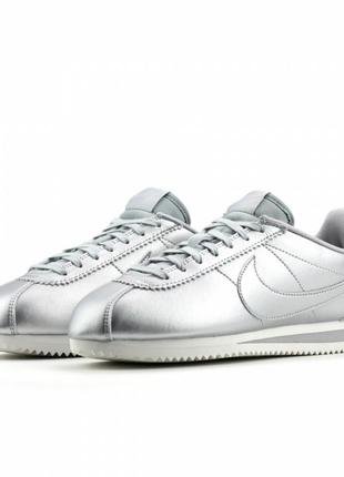 Кроссовки кеды nike cortez classic leather10 фото