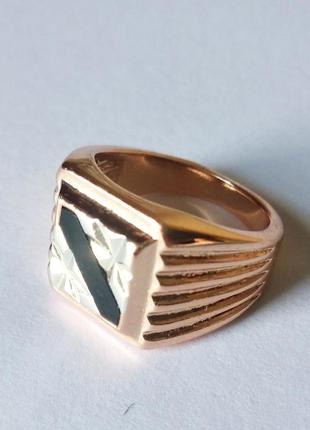 Мужское кольцо печатка xuping размер 162 фото