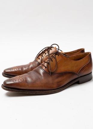 Cordwainer leather oxford shoes