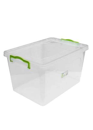 Контейнер платиковий 23 л lux No9 (allplast) 450*312*250 мм