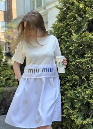 Платье в стиле miu miu5 фото