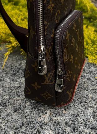 Мужская сумка avenue sling brown8 фото