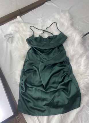 Сарафан, шовковий сарафан, плаття-комфорт, шовкове плаття2 фото