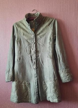 Дизайнерський бутіковий шикарний бохо жакет сюртук кафтан як zimerman  від elisa cavaletti