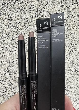 Стойкие кремовые тени в стеке long lasting eyeshadow stick kiko milano 385 фото