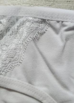 Белые трусики donella р.4/5 2