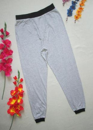 Суперовые хлопковые подростковые пижамные домашние штаны серый меланж supr mario primark3 фото