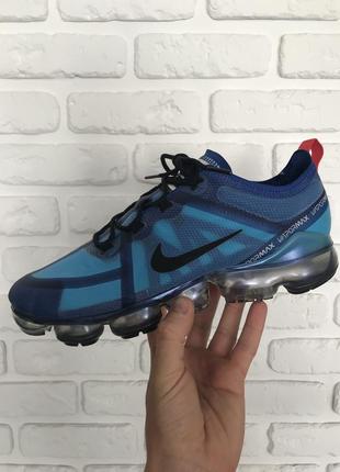 Крутые кроссовки nike air vapormax 2019 indigo force ar6631-400