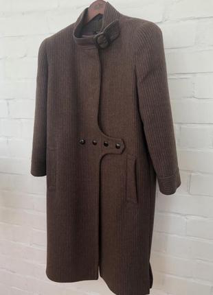 Винтажное дизайнерское пальто pierre cardin для ссср примерно 1986 год (оригинал)