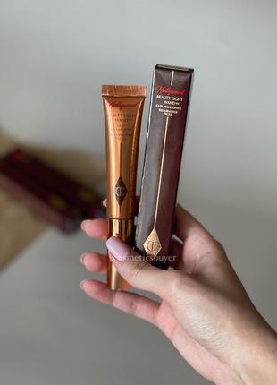 Кремовый жидкий сияющий хайлайтер шарлотта charlotte tilbury beauty light wand spotlight highlighter1 фото