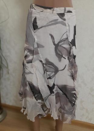 Нежная шелковая юбка от французского бренда caroline rohmer7 фото