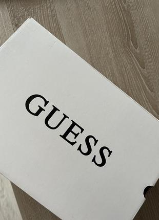 Фирменные кеды guess7 фото