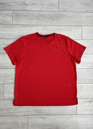 Мужская футболка nike breathe top ss hyperdry чоловіча майка оригинал