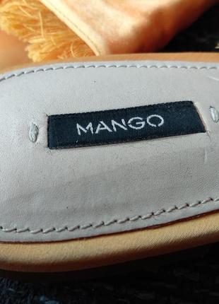 Шлепанцы mango! 38р!3 фото