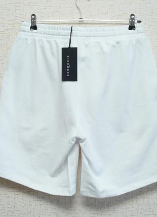 Спортивні чоловічі шорти бермуди john richmond, білого кольору.2 фото