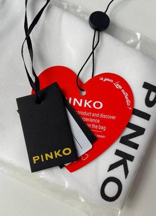 Сумка в стиле pinko black premium5 фото