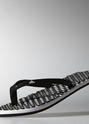 Пантолети шльопанці в'єтнамки adidas eezay black1 фото