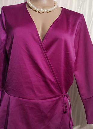 Жіноча блузка#топ із заходом