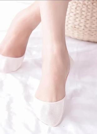 5 пар женские летние тонкие носки следы носочки с тормозами3 фото