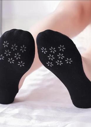 5 пар женские летние тонкие носки следы носочки с тормозами2 фото