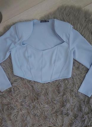 Топ корсет кофта  boohoo l-xl