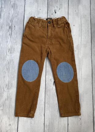 Вельветовые штаны на 3-4 года ( рост 104 см)