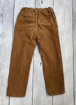 Вельветовые штаны на 3-4 года ( рост 104 см)3 фото
