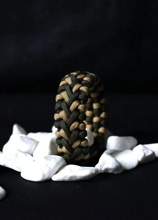 Браслет из паракорда benkei на пластиковой застежке, размер и цвет под заказ2 фото