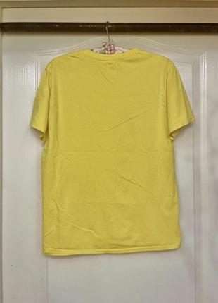 Жовта футболка gildan girl power ( fruit of the loom, snoopy, betty boops )2 фото