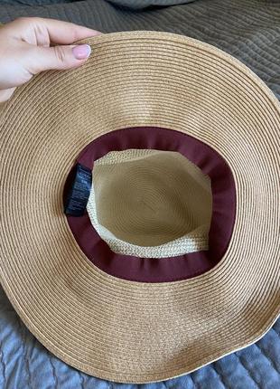 Черная бежевая, белая шляпка из соломы, соломенные панамка, шляпа пляжная солнцезащитная, бриль9 фото