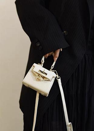 Крос-боді в стилі відомого бренду hermes kelly