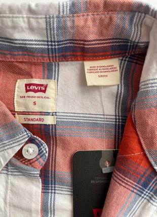 Рубашка от levi's levis левайс levi's classic fit western long-sleeve shirt7 фото