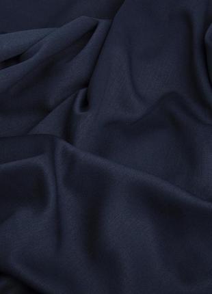 Ткань костюмная миранда v-7 т/синяя2 фото