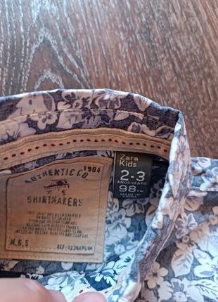 Сорочка zara 3