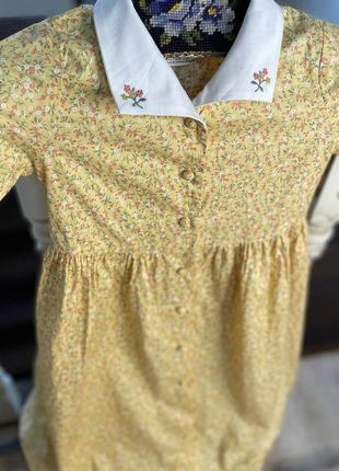 Детское платье laura ashley.  6 лет.5 фото