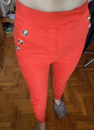 Шикарные брюки zara ! базовые брюки