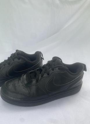 Nike кожаные кроссовки court borough low2 фото