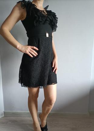 Маленькое черное платье 👗 крупное платье1 фото