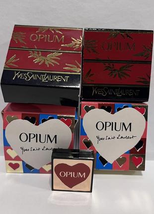 Yves saint laurent opium духи ysl опиум оригинал винтаж