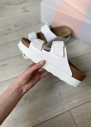 Шльопанці ортопедичні arizona papillio platform birkenstock
