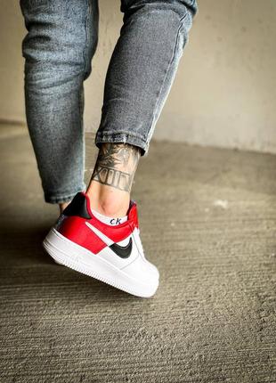 Air force 1 low black red 2025