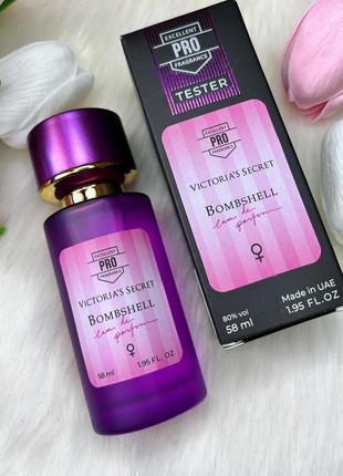 Стойкие духи , тестер victoria's secret bombshell 58 мл