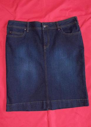 ❤❤❤ фирменная классная джинсовая юбка2 фото