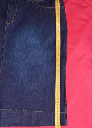 ❤❤❤ фирменная классная джинсовая юбка4 фото