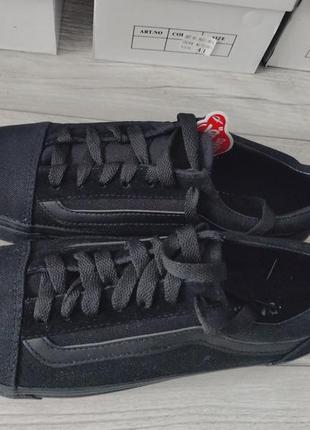 Кеди кроверси чорні текстиль converse 26.5см 6