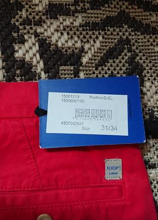 Брендовые фирменные легкие летние демисезонные хлопковые брюки joop,оригинал,новые с бирками, размер 31/34.5 фото