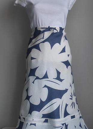 Crew clothing co спідниця юбка льон